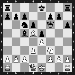 1911 Carlsbad – Round 12 – Tartakower, Savielly – 1/2-1/2 – Vidmar, Milan Sr – G17