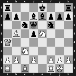 1911 Karlsbad – Round 1 – Tartakower, Savielly – 1/2-1/2 – Cohn, Erich – G9