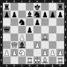 1911 Karlsbad – Round 1 – Alapin, Simon – 0-1 – Levenfish, Grigory – G11