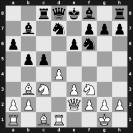 1911 Karlsbad – Round 1 – Alapin, Simon – 0-1 – Dus Chotimirsky, Fedor – G13