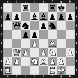 1911 Karlsbad – Round 1 – Schlechter, Carl – 1-0 – Kostic, Boris – G22