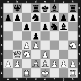 1911 Karlsbad – Round 1 – Vidmar, Milan Sr – 1-0 – Alapin, Simon – G27