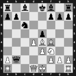 1911 Karlsbad – Round 1 – Kostic, Boris – 1/2-1/2 – Nimzowitsch, Aaron – G30