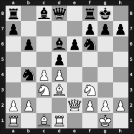 1911 Karlsbad – Round 1 – Leonhardt, Paul – 1/2-1/2 – Perlis, Julius – G40