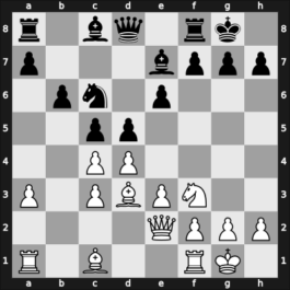1911 Karlsbad – Round 1 – Levenfish, Grigory – 0-1 – Perlis, Julius – G41