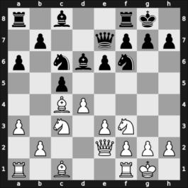 1911 Karlsbad – Round 1 – Vidmar, Milan Sr – 1/2-1/2 – Perlis, Julius – G56
