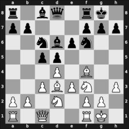 1911 Karlsbad – Round 1 – Vidmar, Milan Sr – 1-0 – Rotlewi, Georg – G70