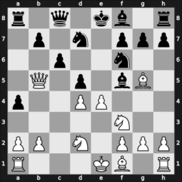 1911 Karlsbad – Round 1 – Jaffe, Charles – 0-1 – Duz-Khotimirsky, Fedor Ivanovich – G78