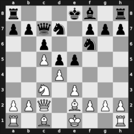 1911 Karlsbad – Round 1 – Rubinstein, Akiba – 1/2-1/2 – Duz-Khotimirsky, Fedor Ivanovich – G86