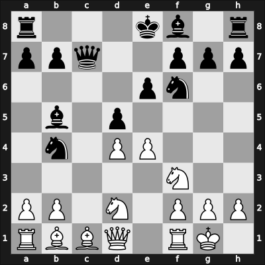 1911 Karlsbad – Round 1 – Marshall, Frank – 1/2-1/2 – Alekhine, Alexander – G105