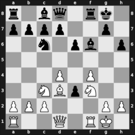 1911 Karlsbad – Round 1 – Johner, Paul – 0-1 – Jaffe, Charles – G119