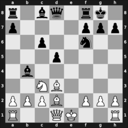 1911 Karlsbad – Round 1 – Rabinovich, Abram – 0-1 – Schlechter, Carl – G126