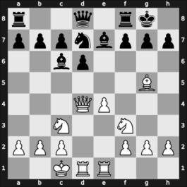 1911 Karlsbad – Round 1 – Nimzowitsch, Aron – 1/2-1/2 – Alekhine, Alexander – G160