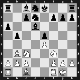 1911 Karlsbad – Round 1 – Burn, Amos – 0-1 – Rubinstein, Akiba – G185
