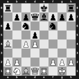 1911 Karlsbad – Round 1 – Rabinovich, Abram – 1/2-1/2 – Salwe, Georg – G191
