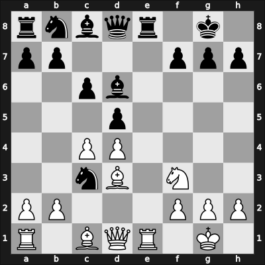 1911 Karlsbad – Round 1 – Burn, Amos – 1/2-1/2 – Marshall Viele, Fabrizio Aaron – G234