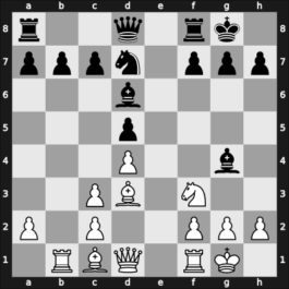1911 Karlsbad – Round 1 – Leonhardt, Paul – 1/2-1/2 – Marshall, Frank – G237