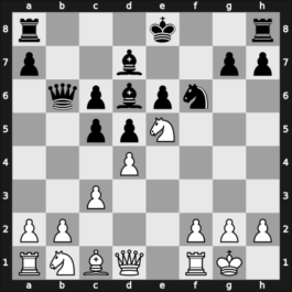 1911 Karlsbad – Round 1 – Nimzowitsch, Aron – 1-0 – Levenfish, Grigory – G239