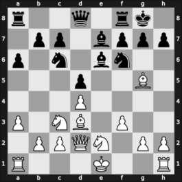 1911 Karlsbad – Round 1 – Alekhine, Alexander – 1/2-1/2 – Fahrni, Hans – G245