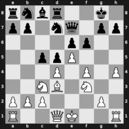 1911 Karlsbad – Round 1 – Chajes, Oscar – 1-0 – Levenfish, Grigory – G250
