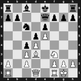 1911 Karlsbad – Round 1 – Burn, Amos – 1-0 – Alekhine, Alexander – G253