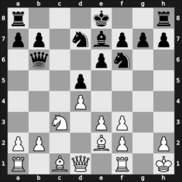 1911 Karlsbad – Round 12 – Burn, Amos – 1/2-1/2 – Nimzowitsch, Aron – G265