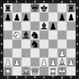1911 Karlsbad – Round 15 – Alekhine, Alexander – 1-0 – Duz-Khotimirsky, Fedor Ivanovich – G269