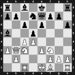 1911 Karlsbad – Round 15 – Marshall, Frank – 1/2-1/2 – Schlechter, Carl – G270