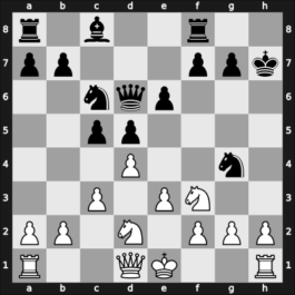 1911 Karlsbad – Round 15 – Rubinstein, Akiba – 1-0 – Johner, Paul – G271