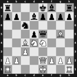 1911 Karlsbad – Round ? – Nimzowitsch, Aron – 1-0 – Dus Chotimirsky, Fedor – G300