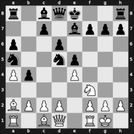 1911 Match Cologne GER – Round 14 – Breyer, Gyula – 0-1 – Blackburne, Joseph – G14