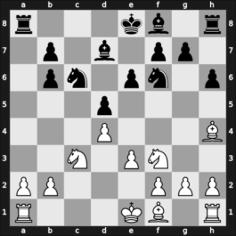 1911 San Sebastian – Round 2 – Marshall, Frank – 1/2-1/2 – Capablanca, Jose – G8