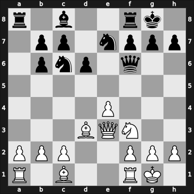 1911 San Sebastian – Round 3 – Schlechter, Carl – 1-0 – Janowski, Dawid – G16
