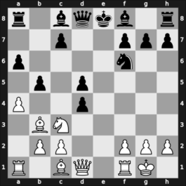 1911 San Sebastian – Round 3 – Maroczy, Geza – 1/2-1/2 – Tarrasch, Siegbert – G19