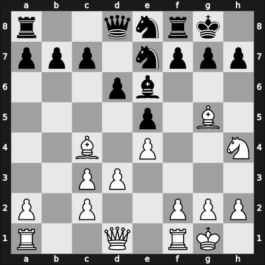 1911 San Sebastian – Round 8 – Tarrasch, Siegbert – 1/2-1/2 – Vidmar, Marjeta – G49