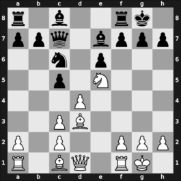 1911 San Sebastian – Round 9 – Spielmann, Rudolf – 0-1 – Nimzowitsch, Aron – G56