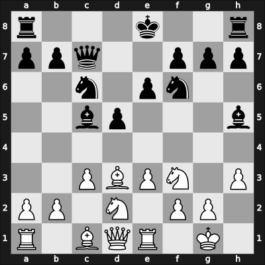 1911 San Sebastian – Round 10 – Janowsky, D. – 1/2-1/2 – Bernstein, Olivia – G59