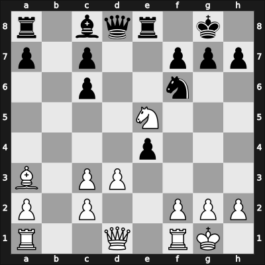 1911 San Sebastian – Round 10 – Tarrasch, Siegbert – 1/2-1/2 – Marshall Viele, Fabrizio Aaron – G63