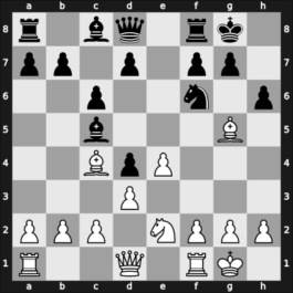 1911 San Sebastian – Round 15 – Tarrasch, Siegbert – 0-1 – Důras, Oldřich – G95