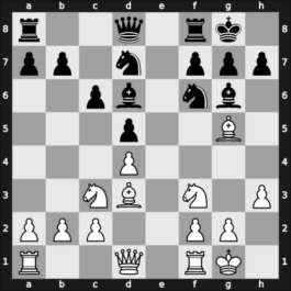 1911 San Sebastian – Round 15 – Teichmann, Richard – 1/2-1/2 – Spielmann, Rudolf – G97