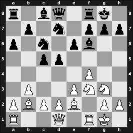1912 BCF Ch 9th – Round 7 – Jacobs, Herbert Levi – 1-0 – Michell, Reginald – G8