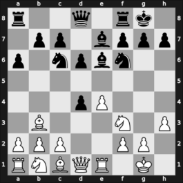 1912 Bad Pistyan – Round 5 – Barasz, Zsigmond – 1/2-1/2 – Cohn, Erich – G15
