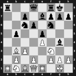 1912 Bad Pistyan – Round 5 – Yates, Frederic D – 1/2-1/2 – Balla, Zoltan Tibor – G16