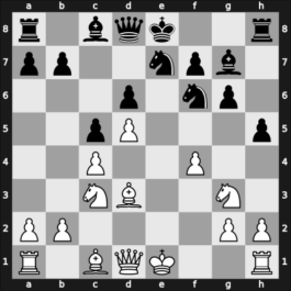1912 Bad Pistyan – Round 6 – Rubinstein, Akiba – 0-1 – Spielmann, Rudolf – G18