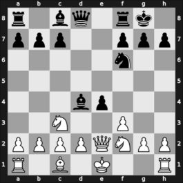 1912 Bad Pistyan – Round 8 – Leonhardt, Paul – 0-1 – Teichmann, Richard – G28