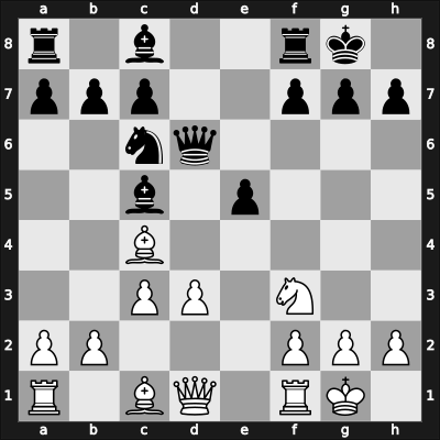1912 Bad Pistyan – Round 10 – Sterk, Karoly – 1-0 – Marshall Viele, Fabrizio Aaron – G41