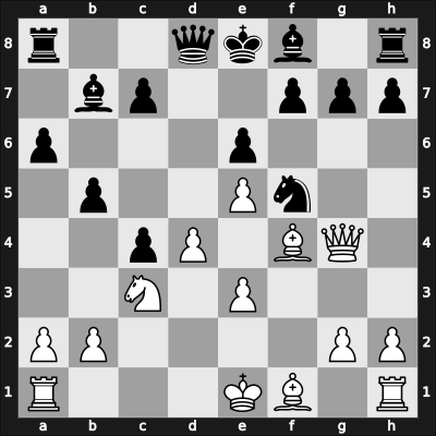 1912 Bad Pistyan – Round 11 – Johner, Paul – 1/2-1/2 – Alapin, Simon – G43