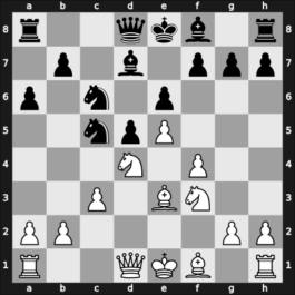 1912 Bad Pistyan – Round 14 – Sterk, Karoly – 0-1 – Alapin, Simon – G59