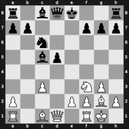 1912 Budapest – Round 1 – Maroczy, Geza – 1/2-1/2 – Teichmann, Richard – G2