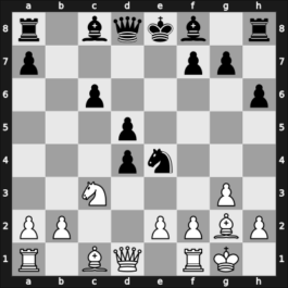 1912 Budapest – Round 2 – Duras, Oldrich – 1-0 – Maroczy, Geza – G5